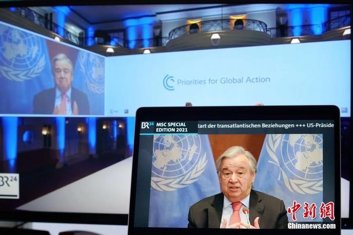 資料圖：聯(lián)合國秘書長古特雷斯。
<a target='_blank' href='http://www.chinanews.com/'>中新社</a>記者 彭大偉 攝