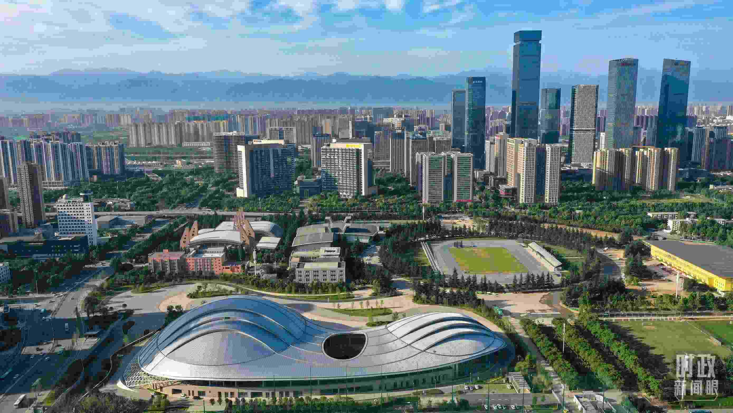 △西安高新區(qū)。（圖／視覺中國）