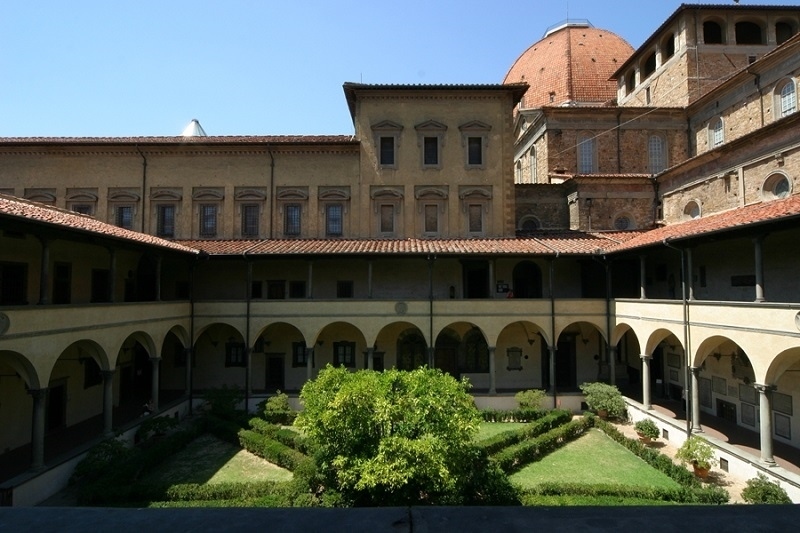 意大利美第奇洛倫佐圖書館。美第奇洛倫佐圖書館供圖