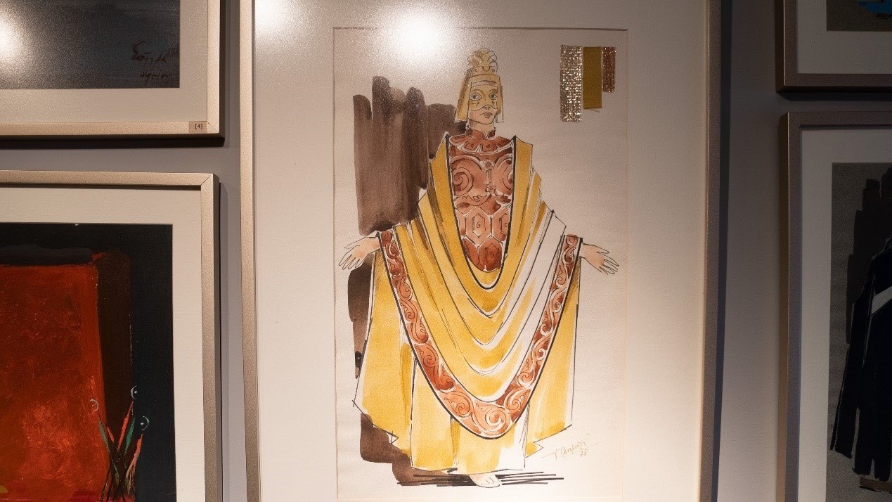 卡贊扎基斯的作品被改編成戲劇。人民網(wǎng)記者 葛泰佚攝