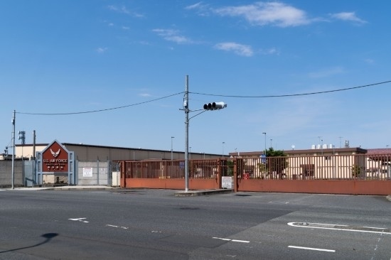  這是2022年6月19日在日本東京拍攝的美軍橫田基地資料照片。新華社記者張笑宇攝