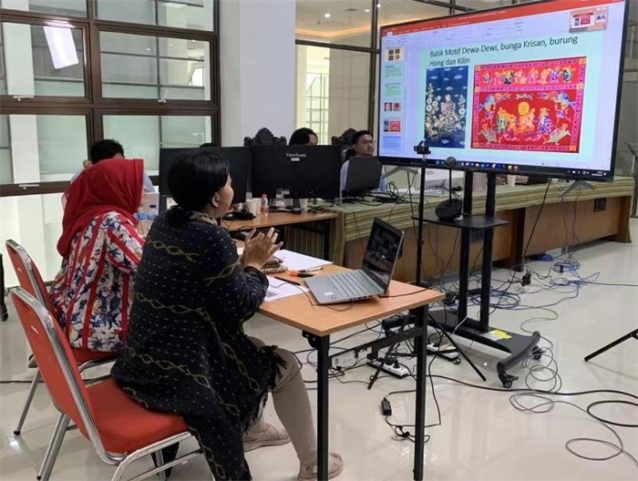 活動(dòng)現(xiàn)場(chǎng)。供圖：印尼三一一大學(xué)孔子學(xué)院