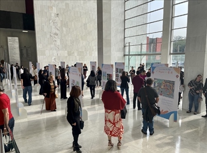 獲獎作品展現(xiàn)場。中國駐圣保羅總領館供圖