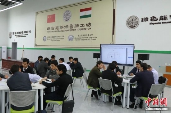 2023年4月，位于杜尚別的塔吉克斯坦魯班工坊課堂。張碩 攝