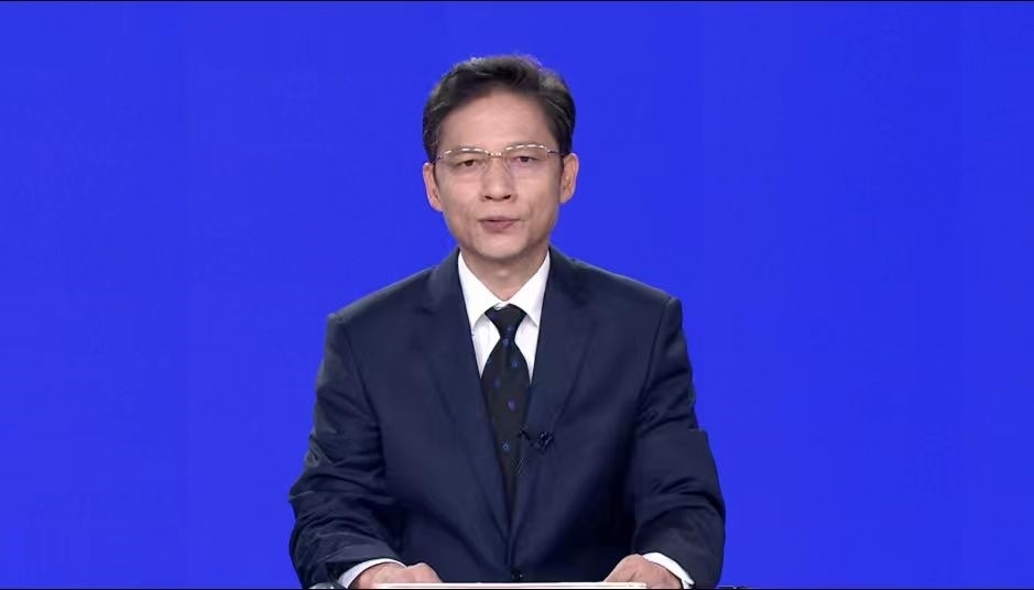 劉昆致辭。中國駐東盟使團供圖