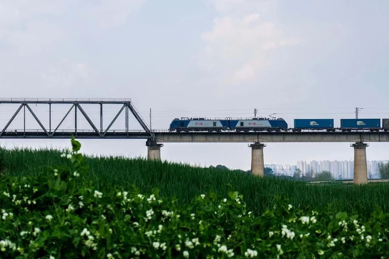 國鐵集團發(fā)布中歐班列全程時刻表成果。國鐵集團供圖