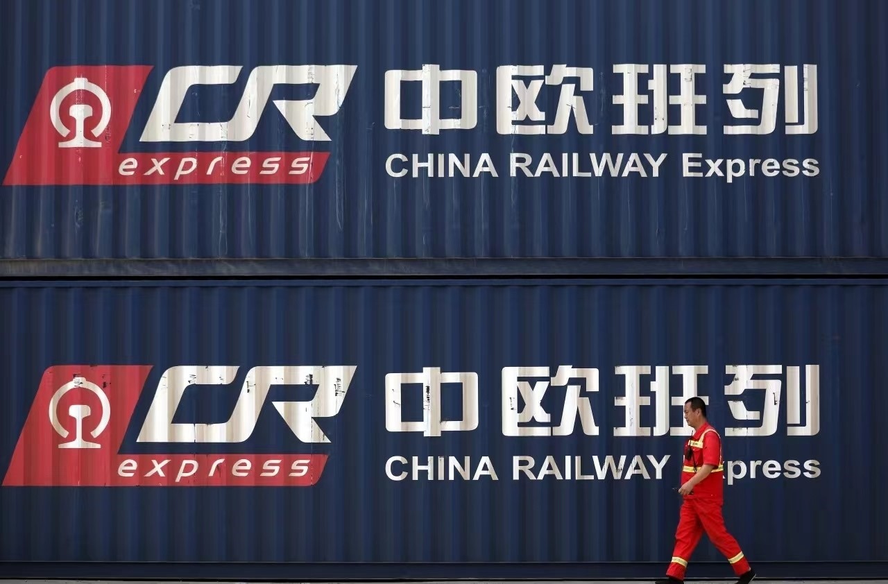 國鐵集團發(fā)布中歐班列全程時刻表成果。國鐵集團供圖