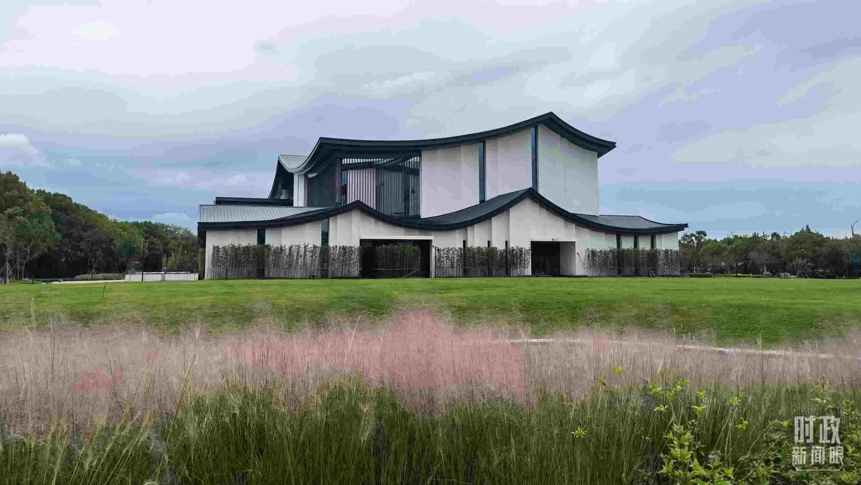 △浙東運河文化園。（總臺央視記者石丞拍攝）