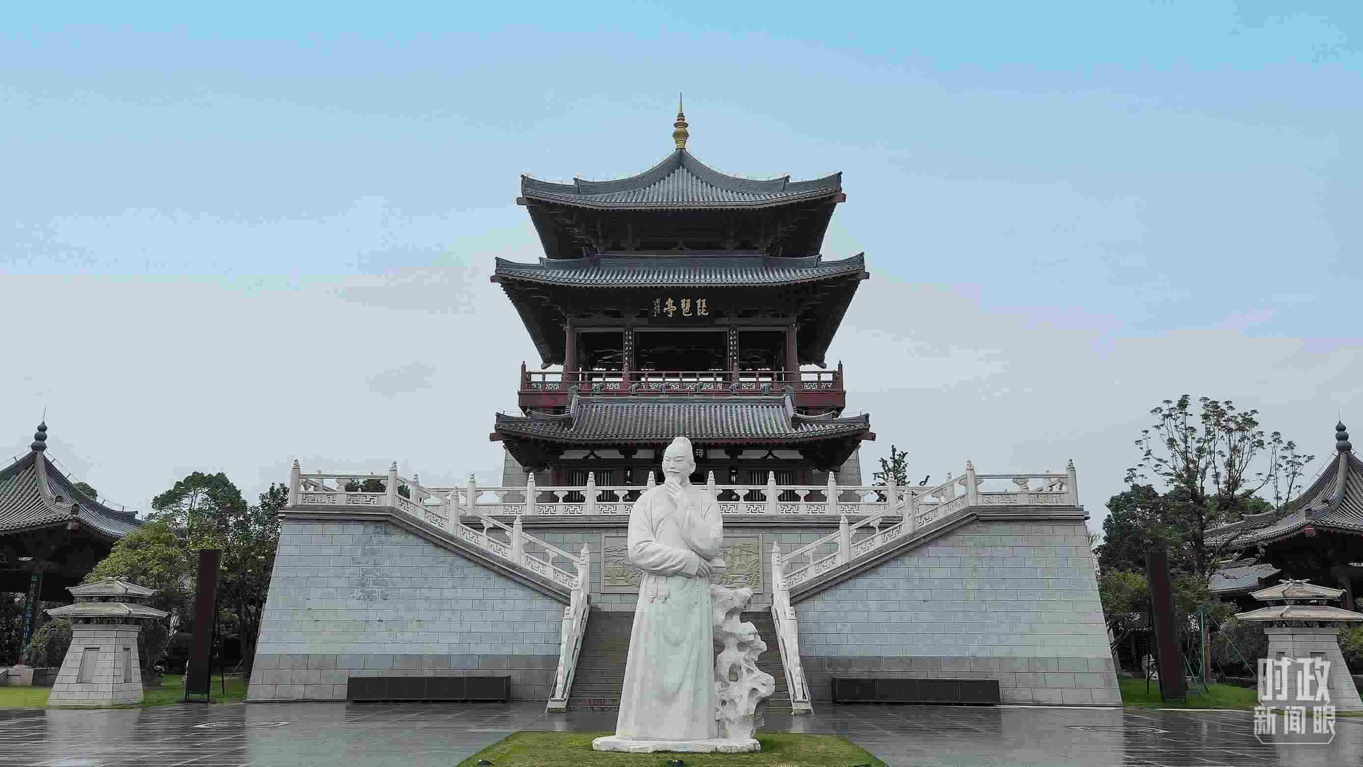 △琵琶亭。（總臺(tái)央視記者程鋮拍攝）