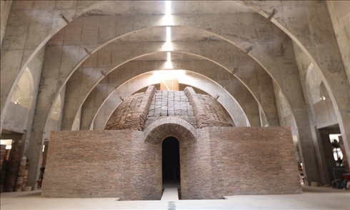 ↑ 景德鎮(zhèn)一處柴窯。（2020年7月13日攝）