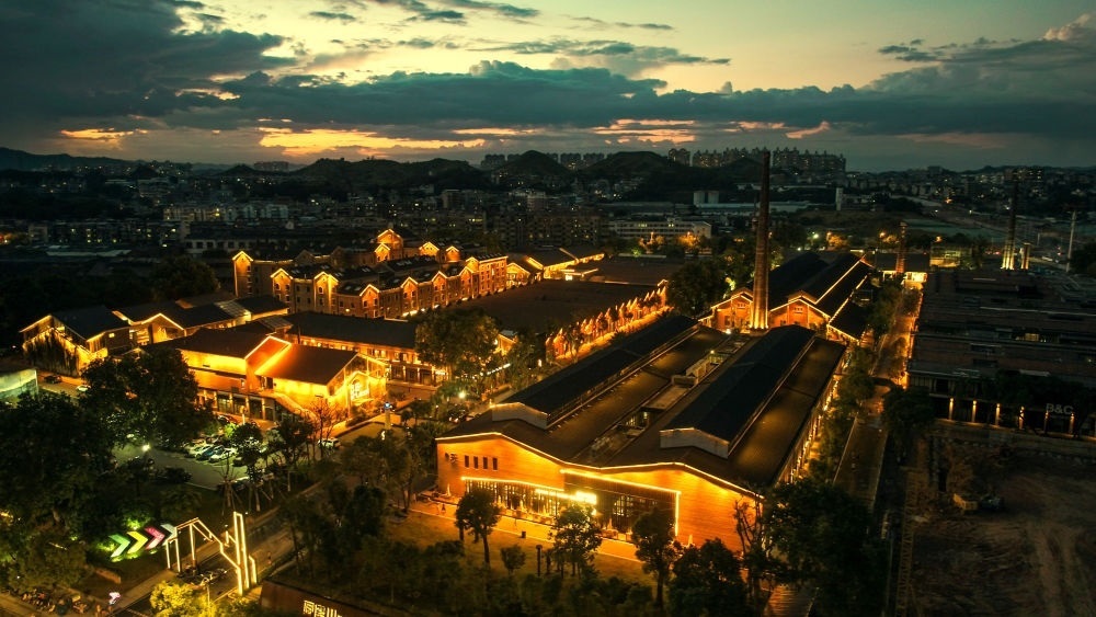 ↑ 景德鎮(zhèn)文創(chuàng)街區(qū)。