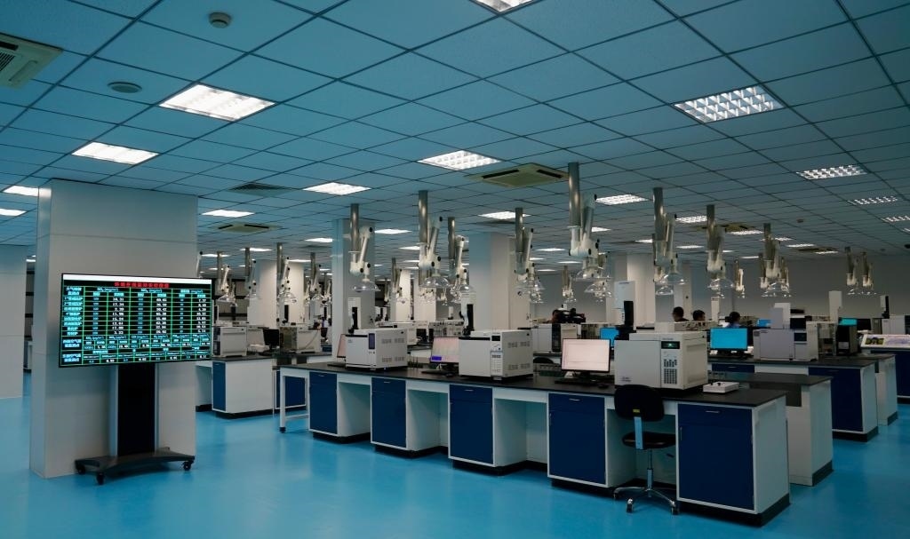 近日拍攝的公司檢驗(yàn)計(jì)量中心。新華社記者 胡晨歡 攝