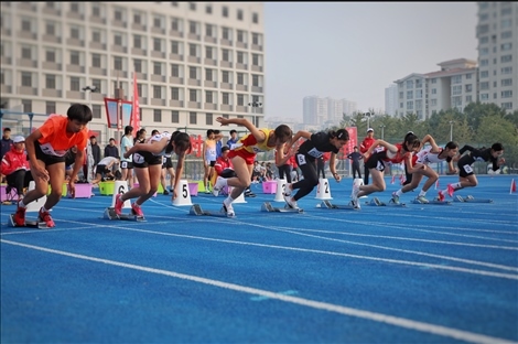 第59屆北京市中學(xué)生田徑運(yùn)動(dòng)會(huì)暨北京學(xué)生金奧運(yùn)動(dòng)隊(duì)田徑運(yùn)動(dòng)會(huì)。北京市教委供圖