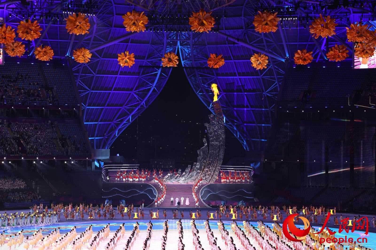 開(kāi)幕式現(xiàn)場(chǎng)。人民網(wǎng) 周靜圓攝