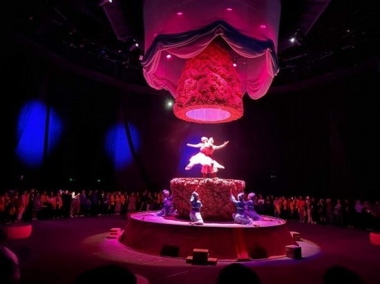 《天釀》演出場(chǎng)景。本報(bào)記者劉書(shū)文攝