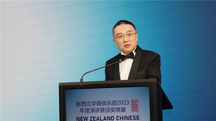 中國駐新西蘭大使王小龍。攝影：張凱