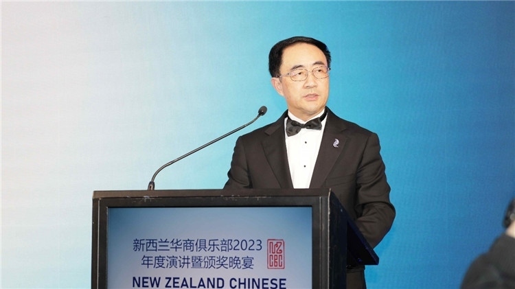 新西蘭華商聯(lián)合總會主席楊健。攝影：張凱
