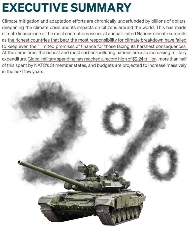 看看北約的“碳足跡”，就知道西方的氣候承諾有多扯