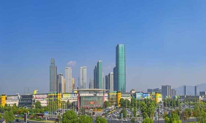 義烏城市風貌。義烏市委宣傳部供圖