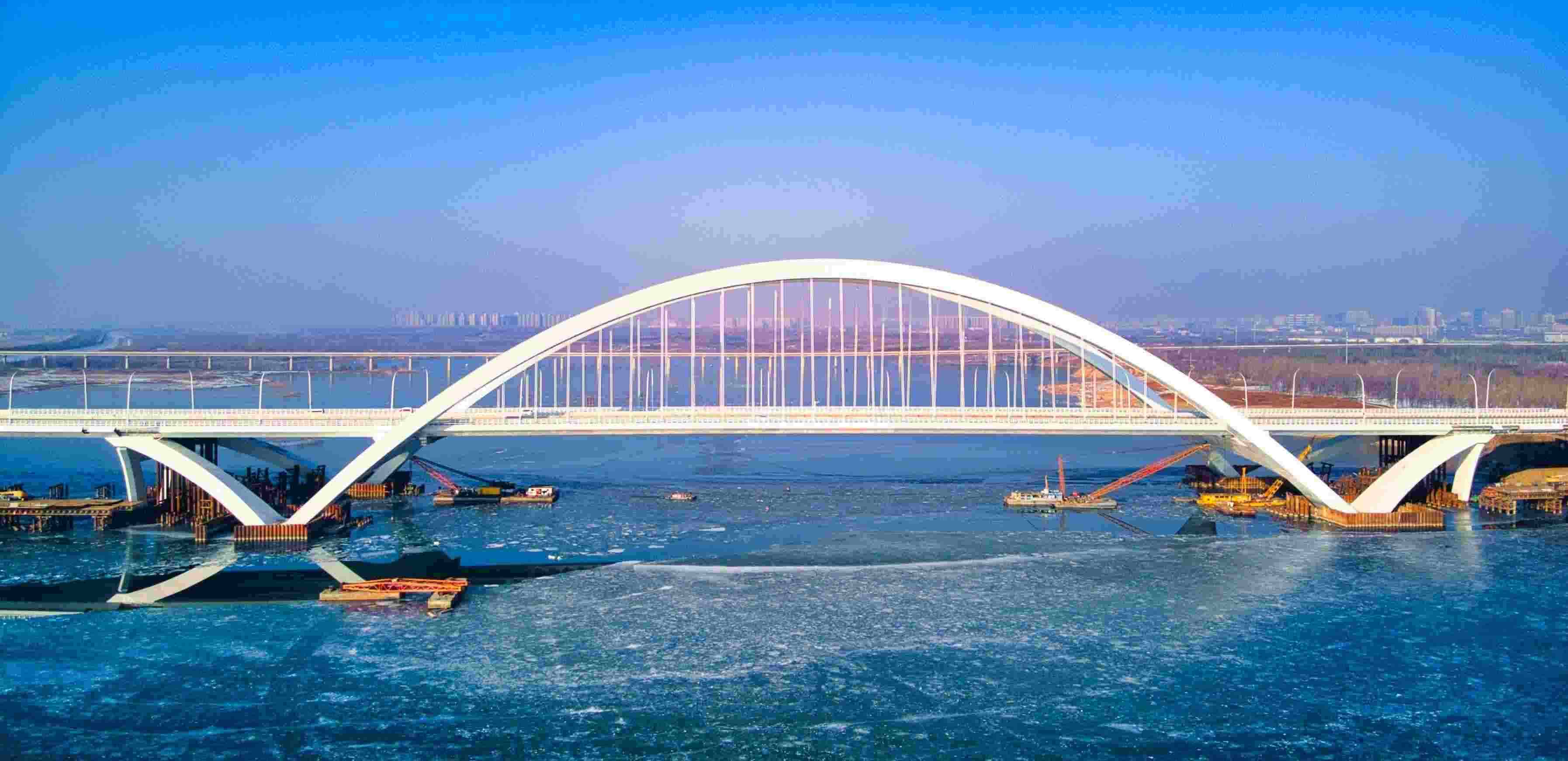 開通后的京雄大橋。受訪方供圖