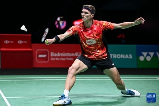 1月13日，安賽龍在比賽中。新華社記者 程一恒 攝