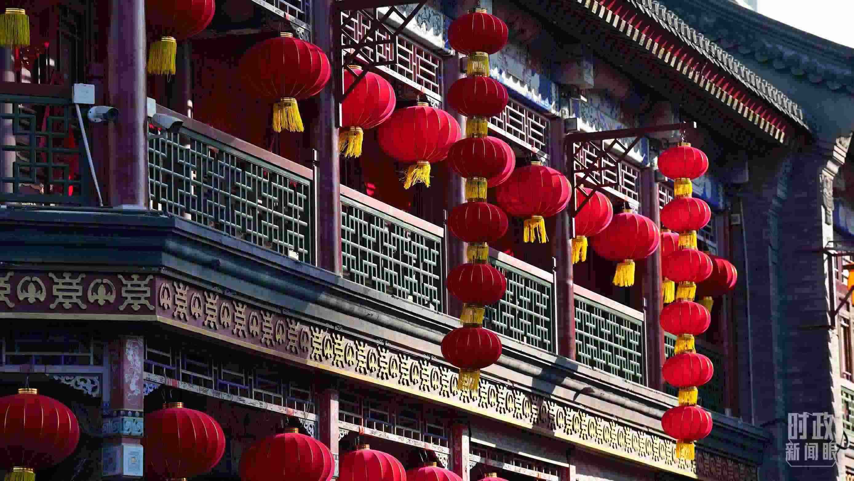 △天津古文化街。（總臺(tái)國(guó)廣記者李晉拍攝）