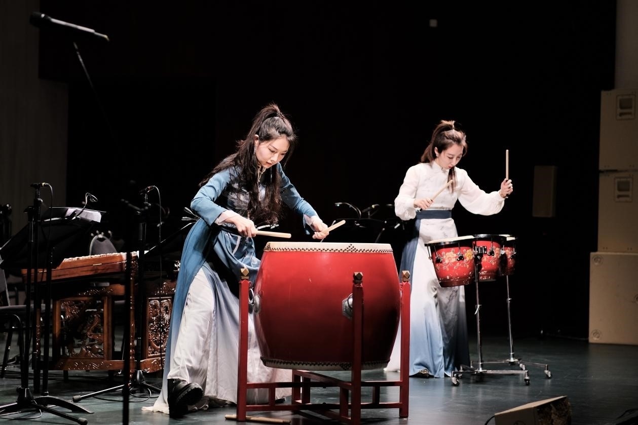 2024“歡樂春節(jié)”新春民族音樂會(huì)演出現(xiàn)場。于子恒攝