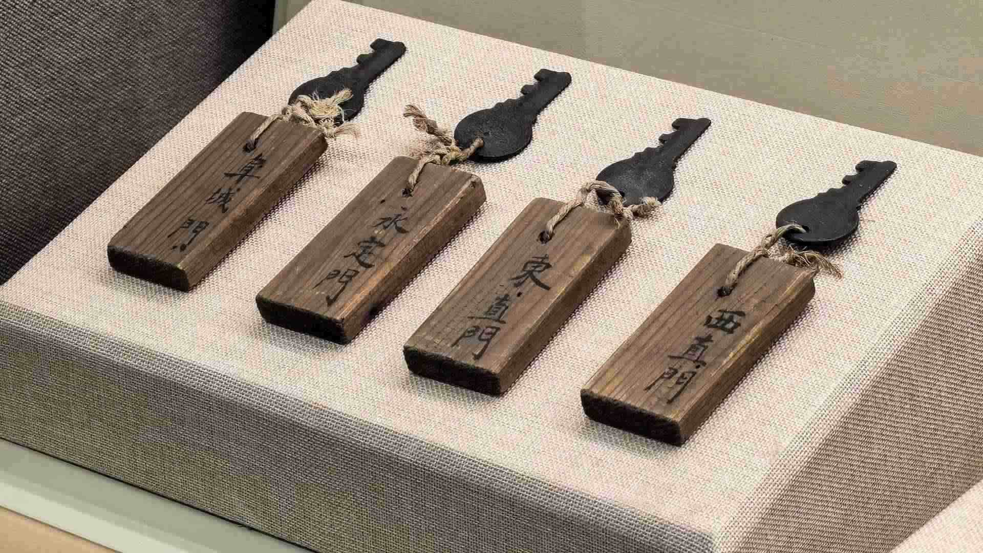 △北平城門鑰匙。（總臺央廣記者潘毅拍攝）