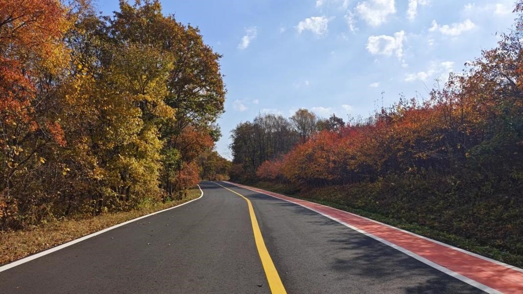 九臺區(qū)圍繞紅色文化、冰雪資源、特色民宿，進(jìn)一步完善道路功能。九臺區(qū)委宣傳部供圖