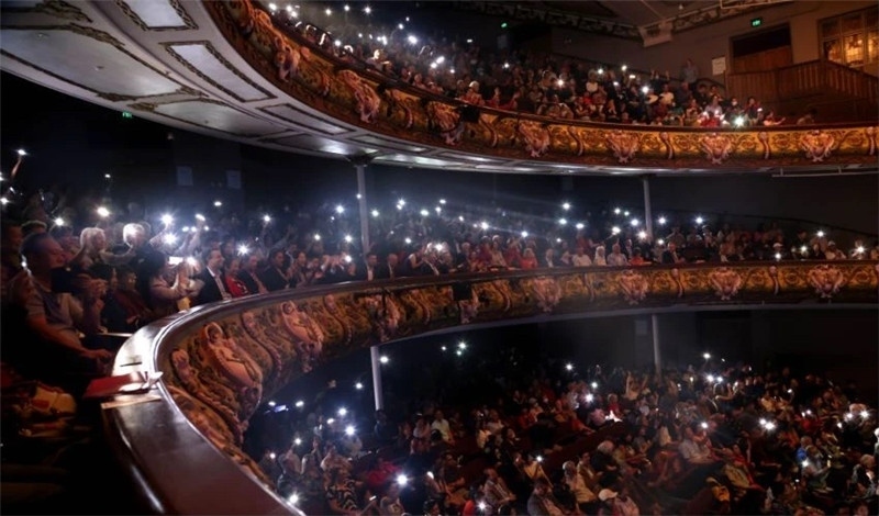 2024年“四海同春”慰僑訪演團亞太團新西蘭惠靈頓演出現(xiàn)場。圖片由陸欣讌、孟韜、葉勇提供