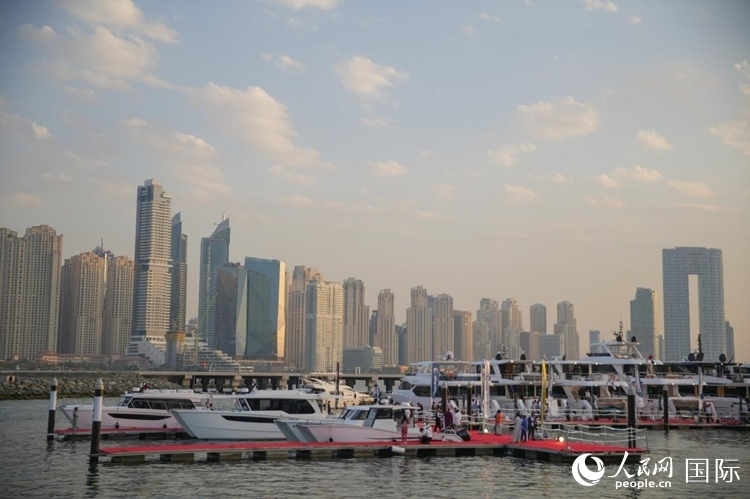 游艇展場景。人民網(wǎng) 塔里克·易卜拉欣攝