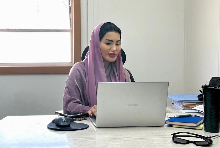 卡爾圖姆在工作中。中石化南京工程中東公司供圖