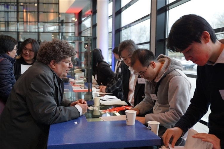 “絲路明珠--杜伊斯堡上海電影周”開(kāi)幕。依琳攝