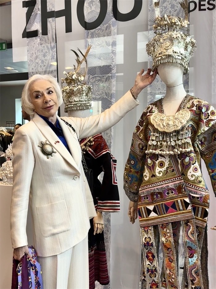 法國友人參加2024多彩貴州文化和旅游推廣周活動。主辦方供圖