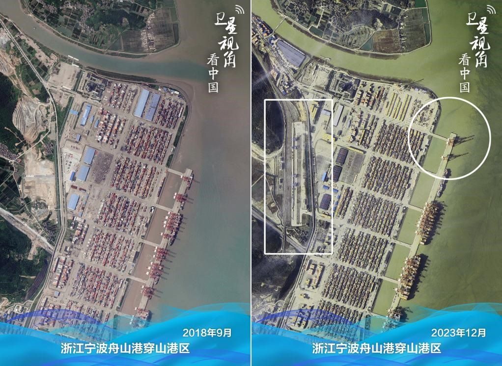 浙江寧波舟山港穿山港區(qū)新建1個泊位及鐵路穿山港站。