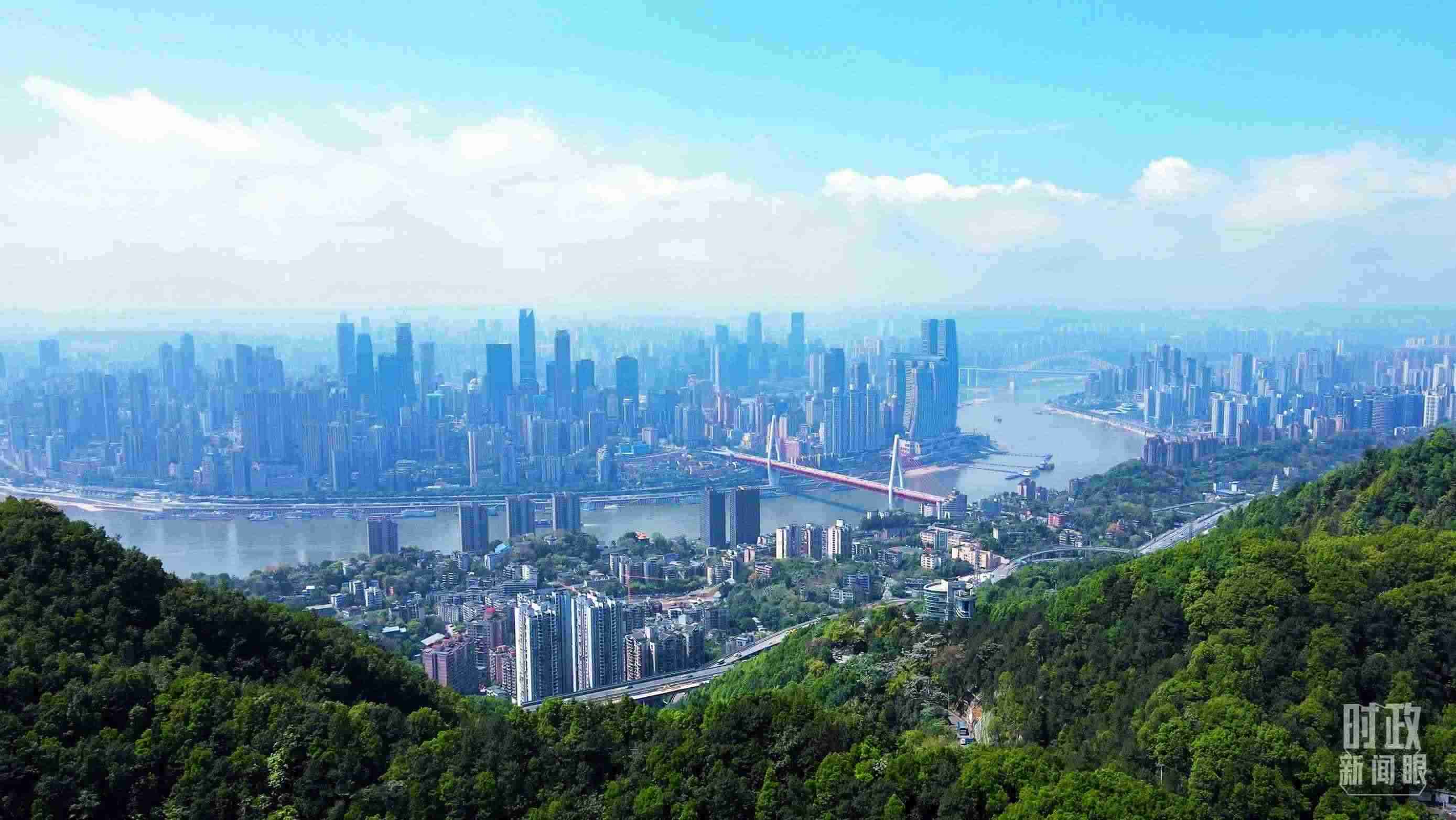 △重慶。（總臺記者謝鵬拍攝）