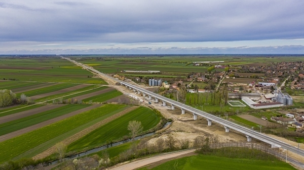 匈塞鐵路塞爾維亞境內(nèi)。中國(guó)鐵路國(guó)際有限公司供圖