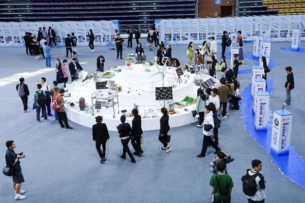 入圍決賽作品成果展。北京建筑大學供圖