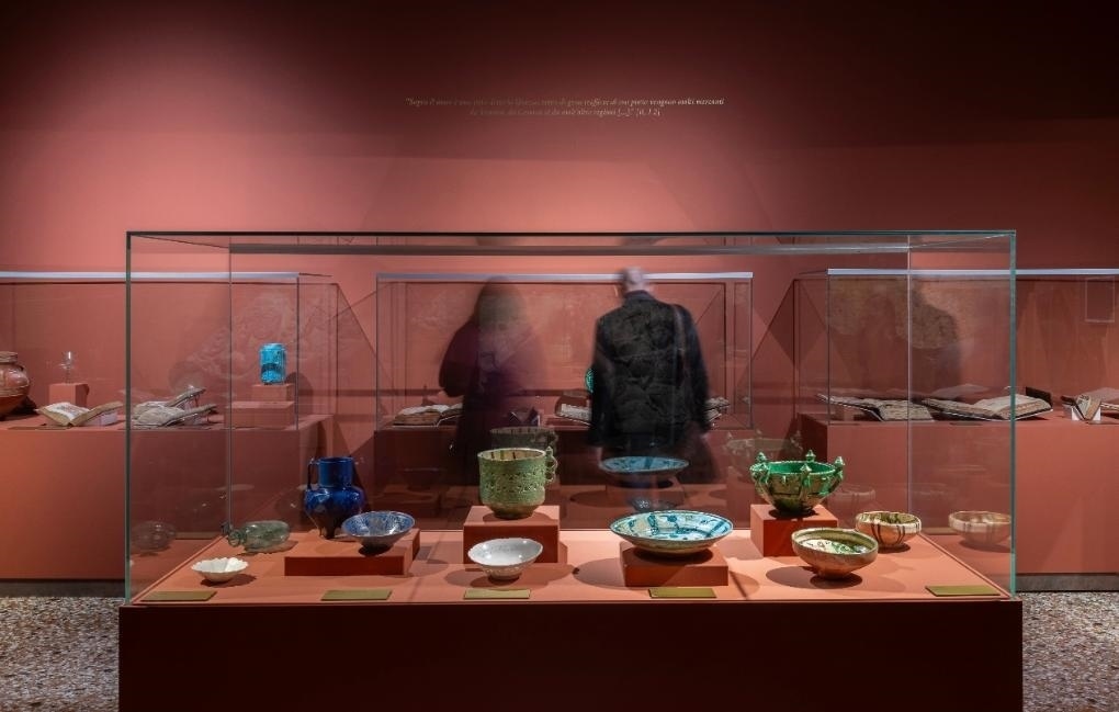 威尼斯總督府“馬可·波羅的世界”展現(xiàn)場。受訪機(jī)構(gòu)供圖