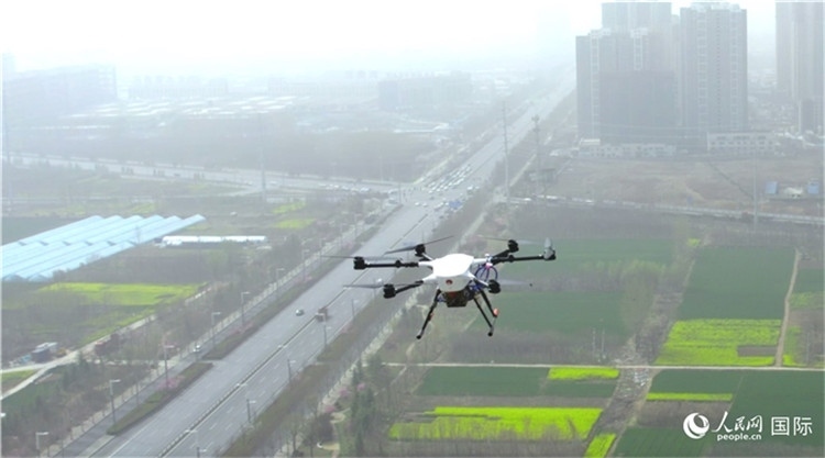 無人機。人民網記者 劉寧攝
