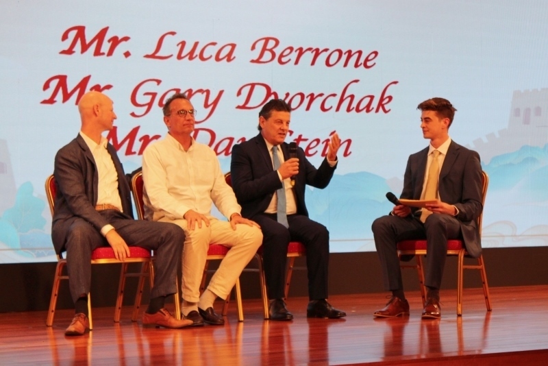 2、在故事分享環(huán)節(jié)，多名友好人士分享他們與中國的故事。 伊莎貝爾·羅德里格斯攝