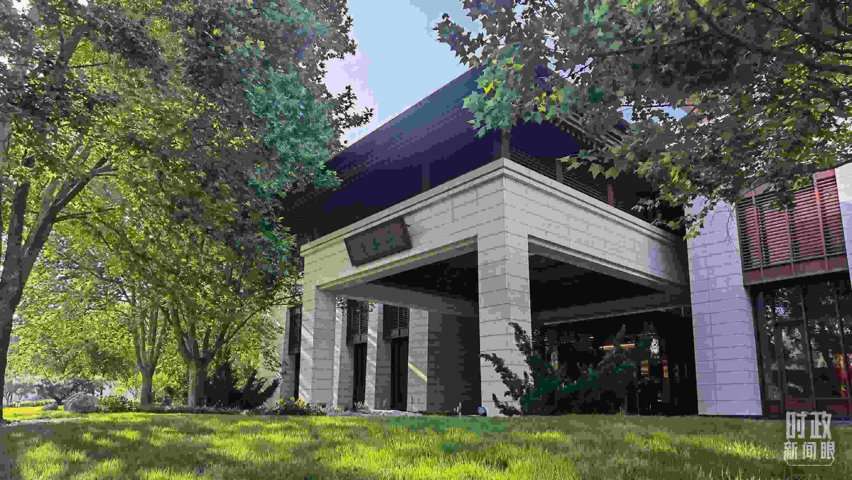 △釣魚臺芳華苑。（總臺央視記者石丞拍攝）