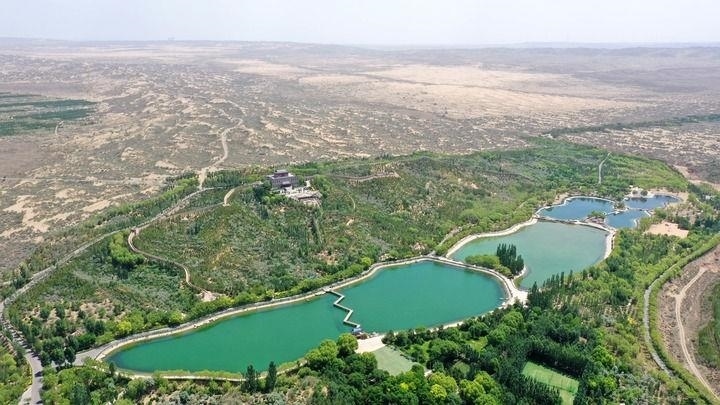 △2023年6月7日，寧夏靈武市白芨灘國(guó)家級(jí)自然保護(hù)區(qū)。