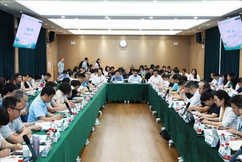 守正創(chuàng)新推動(dòng)思政課建設(shè)內(nèi)涵式發(fā)展學(xué)術(shù)研討會(huì)現(xiàn)場(chǎng)。武漢大學(xué)供圖