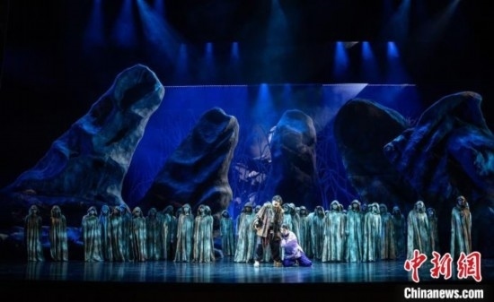 歌劇《原野》劇照。 中國(guó)音樂(lè)學(xué)院供圖