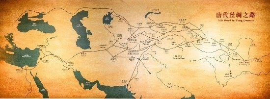 唐代絲綢之路，經(jīng)過新疆眾多地區(qū)。（圖片來源：視覺中國）