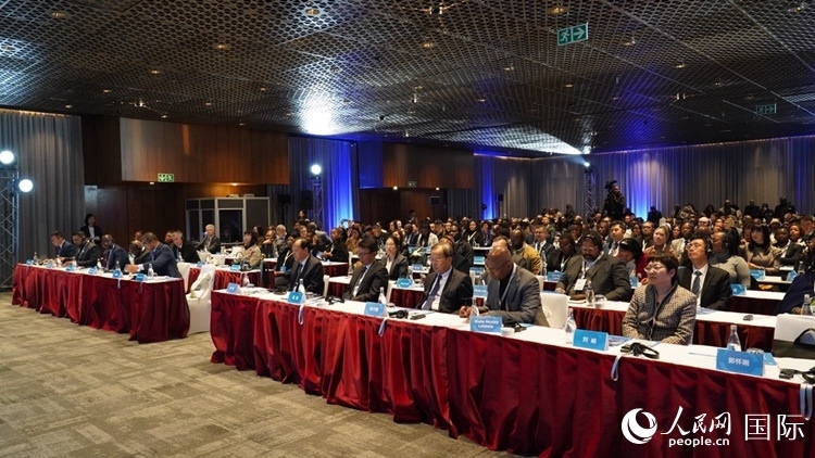 6月26日，北京—南非經(jīng)貿(mào)合作推介洽談會(huì)在約翰內(nèi)斯堡成功舉辦。人民網(wǎng) 劉暢攝