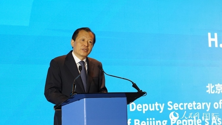 劉偉副書記致辭。人民網(wǎng) 劉暢攝