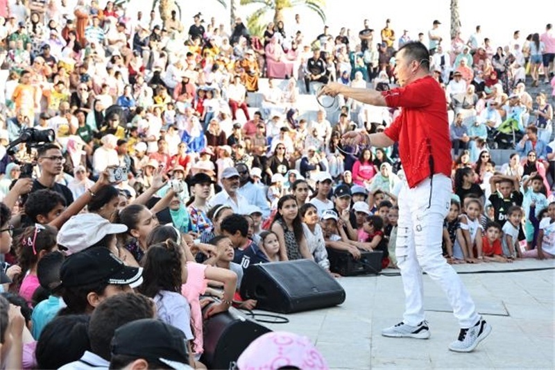 茶文化主題演出場景。拉巴特中國文化中心供圖