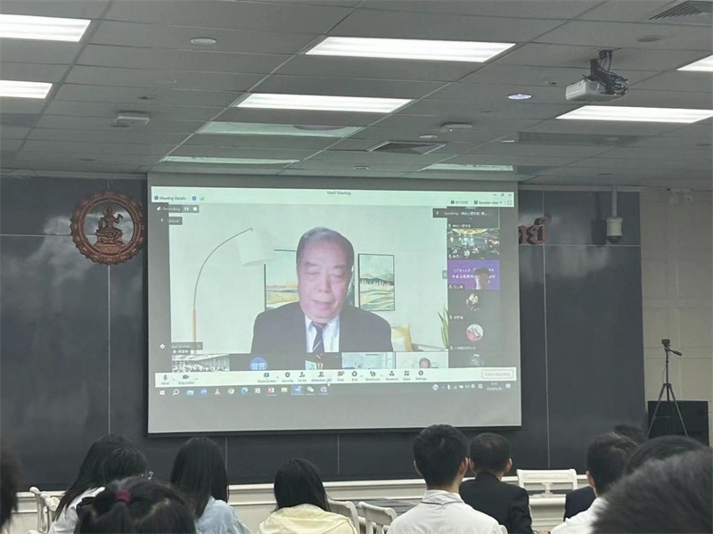 傅增有教授講座。